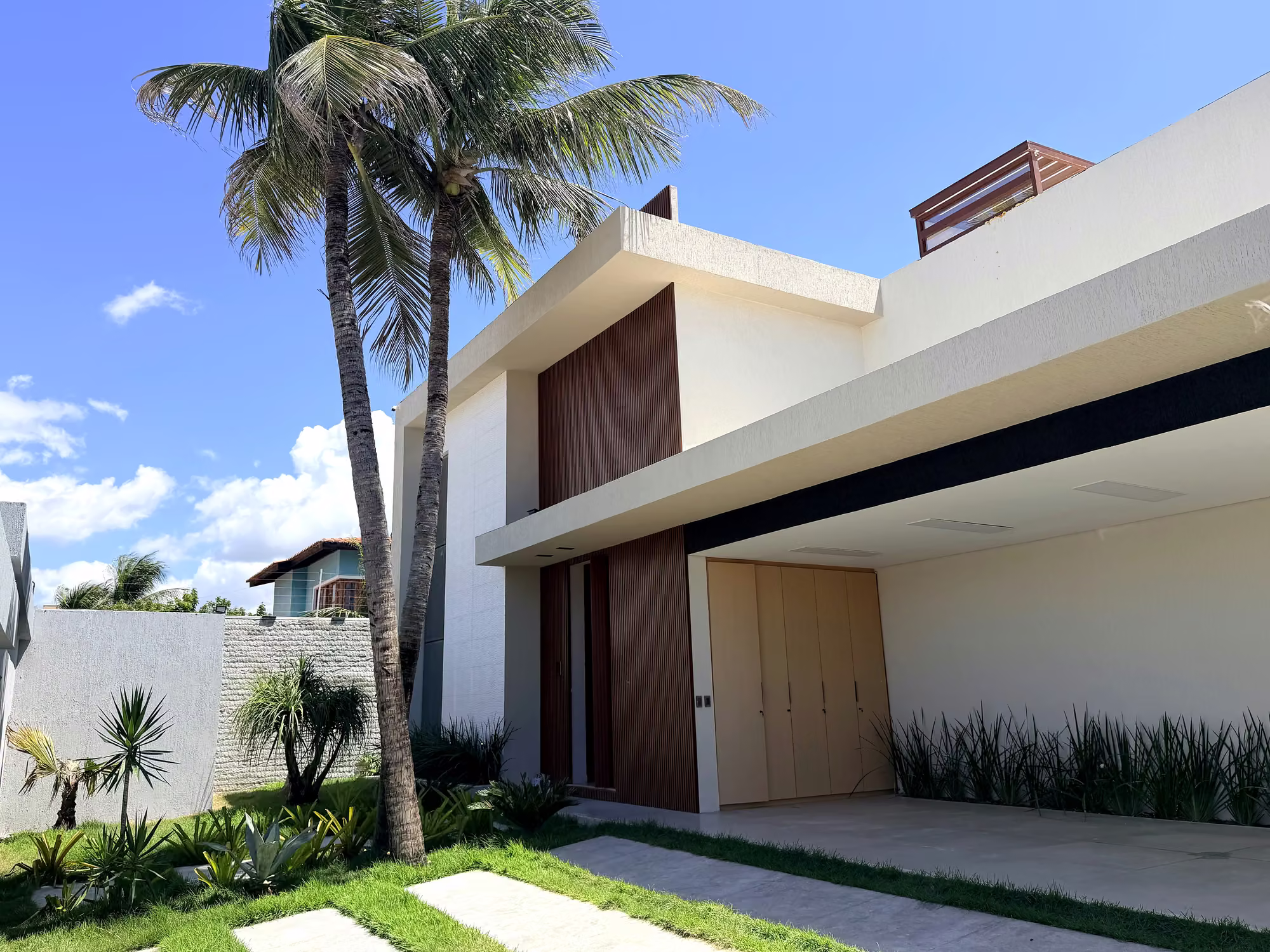 Fachada contemporânea